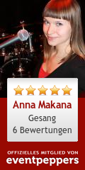 Agentur für Events präsentiert Anna Makana