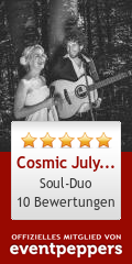 Cosmic July- Duo für besondere Anlässe bei eventpeppers buchen