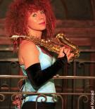 Saxophonistin Tina Tandler Saxophonistin Tina Tandler