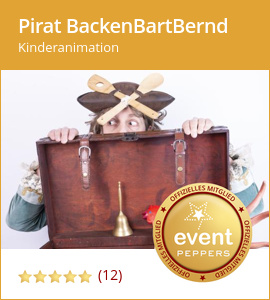 Pirat BackenBartBernd bei eventpeppers buchen
