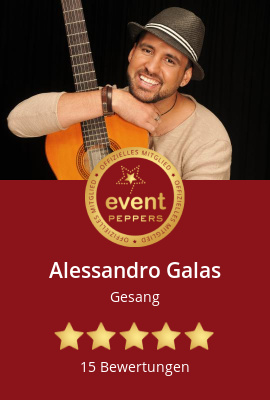 Agentur für Events präsentiert Alessandro Galas