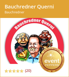 Eventpeppers: Bauchredner Querni – Bewertungen