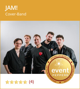 JAM! und viele weitere Musiker, Showkünstler und Tänzer bei eventpeppers