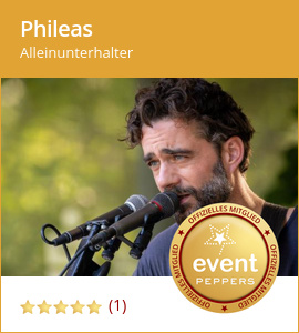 Phileas bei eventpeppers Einzelmusiker, Alleinunterhalter buchen