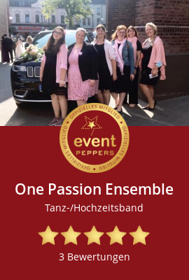 One Passion Ensemble: Ensemble/Musikgruppe, Tanz-/Hochzeitsband