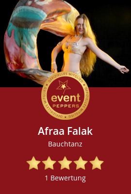 Afraa Falak und viele weitere Musiker, Showkünstler und Tänzer bei eventpeppers