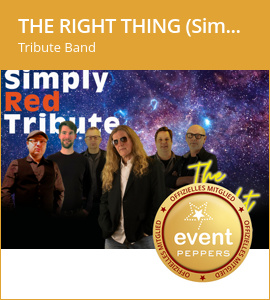 SIMPLY RED TRIBUTE und viele weitere Musiker, Showkünstler und Tänzer bei eventpeppers