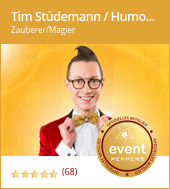 Tim Stüdemann / Humorvolle Magie bei eventpeppers Tim Stüdemann / Humorvolle Magie: Showkünstler, Zauberer/Magier