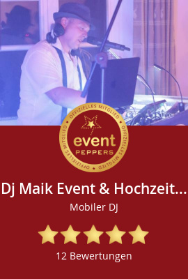 DJ Maik Event & Hochzeitsservice bei eventpeppers Firmenfeier Music Idden