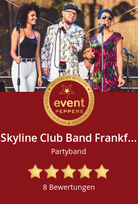 Skyline Club Band Frankfurt und viele weitere Musiker, Showkünstler und Tänzer bei eventpeppers