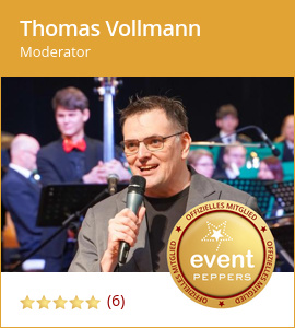 Aktuelles eventpeppers-Bewertungswidget für Thomas Vollmann